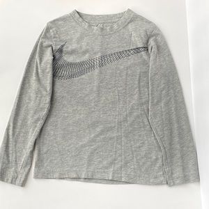Nike Boys Swoosh Long Sleeve Shirt